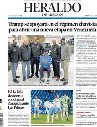 Portada Heraldo de Aragón 2026-01-05