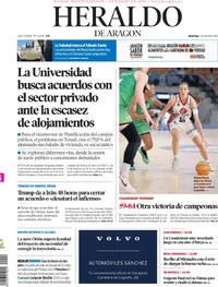 Portada Heraldo de Aragón 2026-04-05