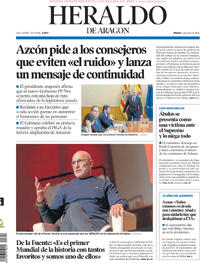 Portada Heraldo de Aragón 2026-05-05