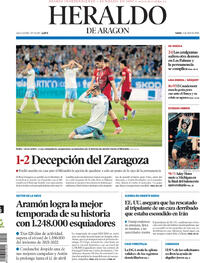 Portada Heraldo de Aragón 2026-04-06