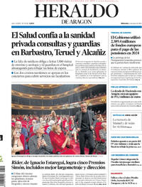 Portada Heraldo de Aragón 2026-05-06