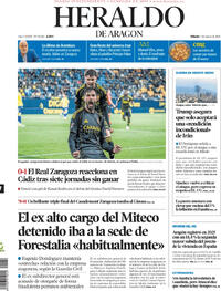 Portada Heraldo de Aragón 2026-03-07