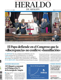 Portada Heraldo de Aragón 2026-06-09
