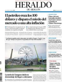 Portada Heraldo de Aragón 2026-03-10