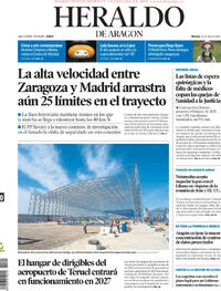 Portada Heraldo de Aragón 2026-04-10