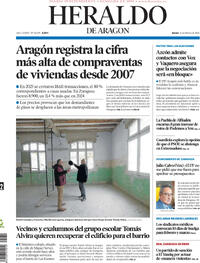 Portada Heraldo de Aragón 2026-02-12