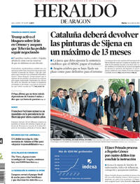Portada Heraldo de Aragón 2026-04-14