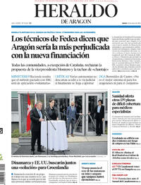 Portada Heraldo de Aragón 2026-01-15