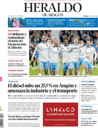 Portada Heraldo de Aragón 2026-03-15