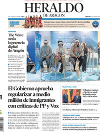 Portada Heraldo de Aragón 2026-04-15