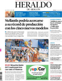 Portada Heraldo de Aragón 2026-05-17