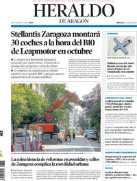 Portada Heraldo de Aragón 2026-06-17