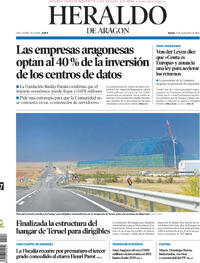 Portada Heraldo de Aragón 2026-09-17