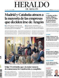 Portada Heraldo de Aragón 2026-02-18