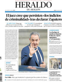 Portada Heraldo de Aragón 2026-06-18