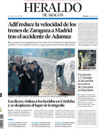 Portada Heraldo de Aragón 2026-01-21