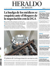 Portada Heraldo de Aragón 2026-04-22