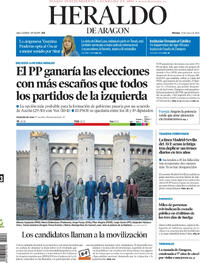 Portada Heraldo de Aragón 2026-01-23