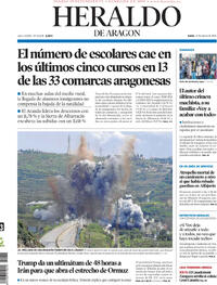 Portada Heraldo de Aragón 2026-03-23