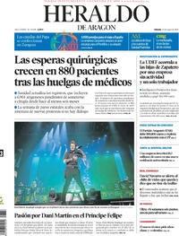 Portada Heraldo de Aragón 2026-05-23