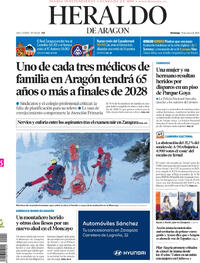 Portada Heraldo de Aragón 2026-01-25
