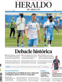 Portada Heraldo de Aragón 2026-05-25