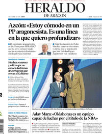 Portada Heraldo de Aragón 2026-06-25