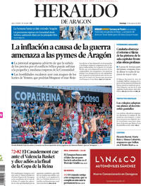 Portada Heraldo de Aragón 2026-03-29