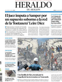Portada Heraldo de Aragón 2026-06-30