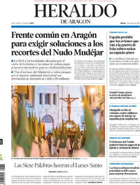 Portada Heraldo de Aragón 2026-03-31