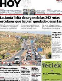Portada Hoy 2025-09-10