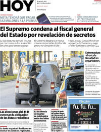 Portada Hoy 2025-11-21