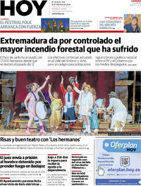 Portada Hoy 2025-08-22
