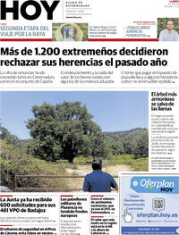 Portada Hoy 2025-08-25