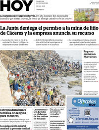 Portada Hoy 2026-08-01