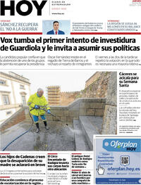 Portada Hoy 2026-03-05