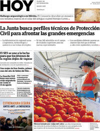 Portada Hoy 2026-08-07