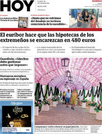 Portada Hoy 2026-08-09