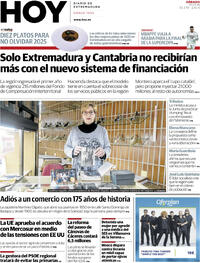 Portada Hoy 2026-01-10
