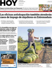 Portada Hoy 2026-07-10