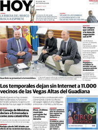 Portada Hoy 2026-02-11
