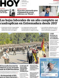 Portada Hoy 2026-07-12