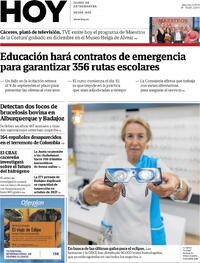 Portada Hoy 2026-08-12