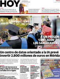 Portada Hoy 2026-02-14