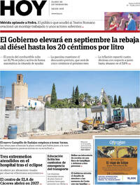 Portada Hoy 2026-08-14