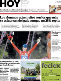 Portada Hoy 2026-09-14