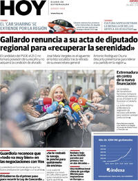 Portada Hoy 2026-01-15