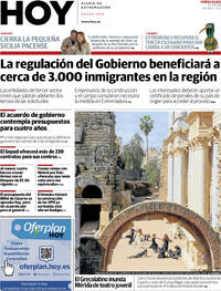 Portada Hoy 2026-04-15