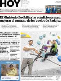 Portada Hoy 2026-05-15