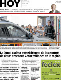 Portada Hoy 2026-09-15